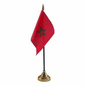 Marokko versiering tafelvlag 10 x 15 cm   -