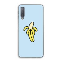 Banana: Samsung Galaxy A7 (2018) Transparant Hoesje