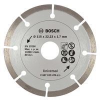 Bosch Accessoires diamantdoorslijpschijf voor bouwmateriaal, 115 mm - 2607019474 - thumbnail