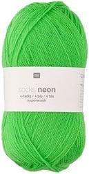 Rico Socks Neon 4 ply 005 Green