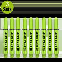 Target Target Pro Grip Shaft - 3 sets - Lime Groen