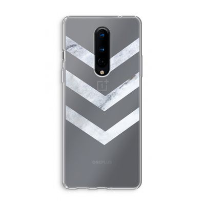 Marmeren pijlen: OnePlus 8 Transparant Hoesje