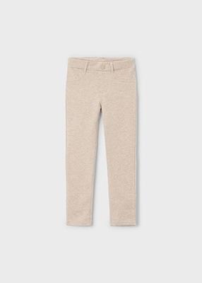 Mayoral winter broek meisjes - bruin - fleece