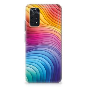 TPU Hoesje voor Xiaomi Poco M4 Pro 4G Regenboog