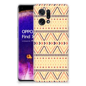 OPPO Find X5 TPU bumper Aztec Yellow