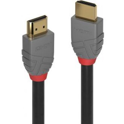 Lindy 36960 HDMI kabel 0.3m HDMI Type A (Standard) Zwart, Grijs