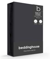 Beddinghouse Splittopper Hoeslaken Jersey-Lycra Anthracite-160 x 200/220 cm