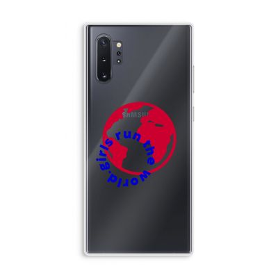Run The World: Samsung Galaxy Note 10 Plus Transparant Hoesje