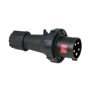 Showtec 5-polige CEE male connector 63A - IP67 (zwart)