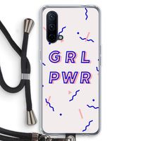 GRL PWR: OnePlus Nord CE 5G Transparant Hoesje met koord