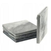 Svenska Living Glazenonderzetters - 4x- marmer - 10 cm