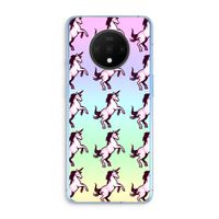 Musketon Unicorn: OnePlus 7T Transparant Hoesje