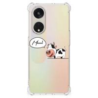 OPPO A98 Stevig | Bumper Hoesje | Cow