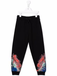 Marcelo Burlon County Of Milan Kids pantalon de jogging à imprimé Wings - Noir