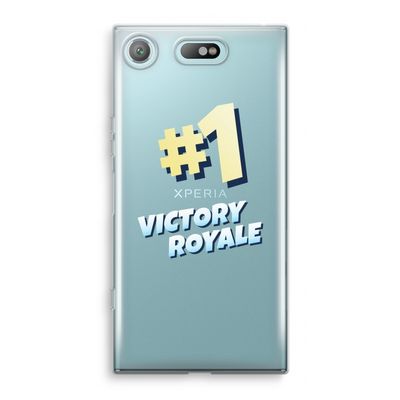Victory Royale: Sony Xperia XZ1 Compact Transparant Hoesje