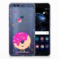 Huawei P10 Plus | Siliconen Case | Donut Roze Huawei P10 Plus | Siliconen Case | Donut Roze