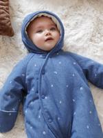 Babypakje voor pasgeborenen van volledig bedrukte denim stone
