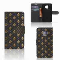 Samsung Galaxy J2 Pro 2018 Telefoon Hoesje Franse Lelie - thumbnail