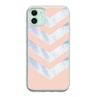 Marmeren pijlen: iPhone 11 Transparant Hoesje