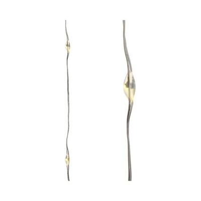 Lumineo Draadverlichting - 40 LEDs - warm wit - 195 cm - kerstverlichting batterijen