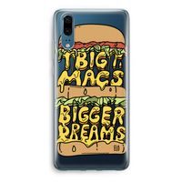 Big Macs Bigger Dreams: Huawei P20 Transparant Hoesje