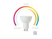 Smart wifi rgb-lamp koudwit & warmwit gu10 - Velleman