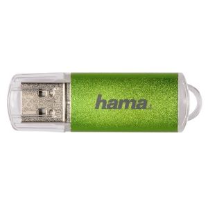 Hama Laeta 64GB USB flash drive USB Type-A 2.0 Groen, Transparant