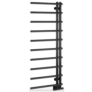 Designradiator Sapho Justina 50x124,6 cm 340W Mat Zwart