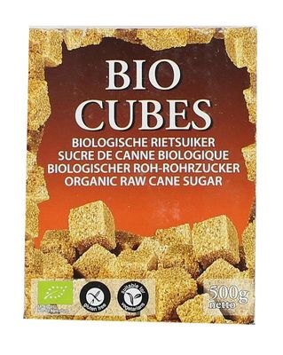 Cubes rietsuikerklontjes bio