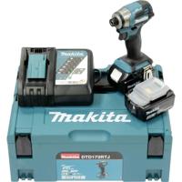 Makita DTD173RTJ DTD173RTJ Accu-slagmoersleutel 180 Nm 18 V Aantal meegeleverde accus: 2 5.0 Ah Li-ion