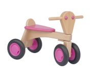 Van Dijk Toys houten loopfiets Junior Roze - thumbnail