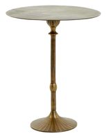 Light & Living Bijzettafel 'Janna' Ø50cm, kleur Antiek Brons