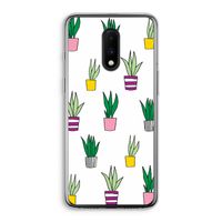 Sanseveria: OnePlus 7 Transparant Hoesje