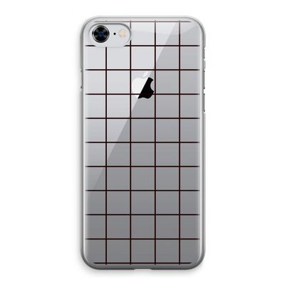 Rooster: iPhone 8 Transparant Hoesje