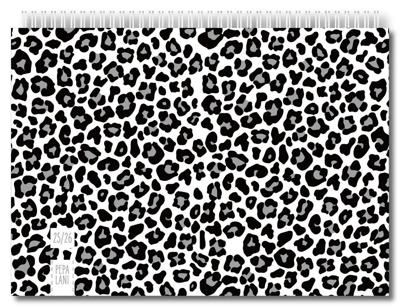 Pepa Lani family planner 2025-2026 Black & White Leopard Pepa Lani family planner 2025-2026 Black & White Leopard
