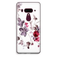 Mooie bloemen: HTC U12+ Transparant Hoesje