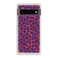 Purple Giraffe: Google Pixel 6 Pro Transparant Hoesje