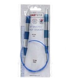 KnitPro Smartstix Rondbreinaalden 60cm (Blauw) 12,00 mm