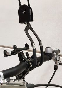 Buzaglo Fietslift superlifter 57kg staal zwart 11-delig