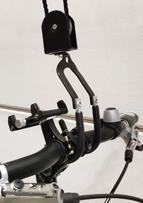 Buzaglo Fietslift superlifter 57kg staal zwart 11-delig