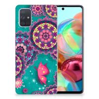 Samsung Galaxy A71 | Hoesje maken | Cirkels en Vlinders