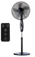 EDM Statiefventilator 40cm draaiend 60W zwart + AB - 8652589