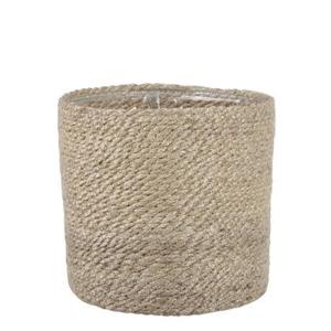 Mica Decorations Atlantic Mand - H20 x Ø20 cm - Jute - Crème