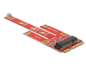 DeLOCK Converter Mini PCIe > M.2 Key B slot + Micro SIM converter