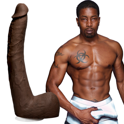Doc Johnson Isiah Maxwell - Realistic ULTRASKYN Dildo - 10 / 25 cm