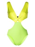 BONDI BORN maillot de bain Cora à découpes - Vert