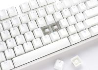 Ducky One 3 Classic Pure White TKL toetsenbord RGB led, Double-shot PBT, Hot-swappable, QUACK Mechanics, 80% - thumbnail