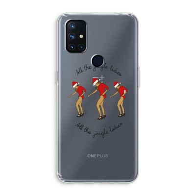 Jingle Ladies: OnePlus Nord N10 5G Transparant Hoesje
