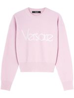 Versace sweat 1978 Re-Edition à logo imprimé - Rose - thumbnail