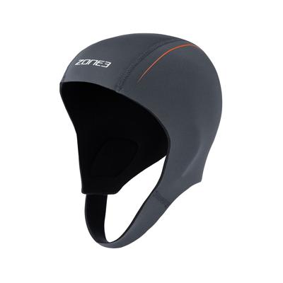 Zone3 Active-Flex swim cap grijs/oranje unisex